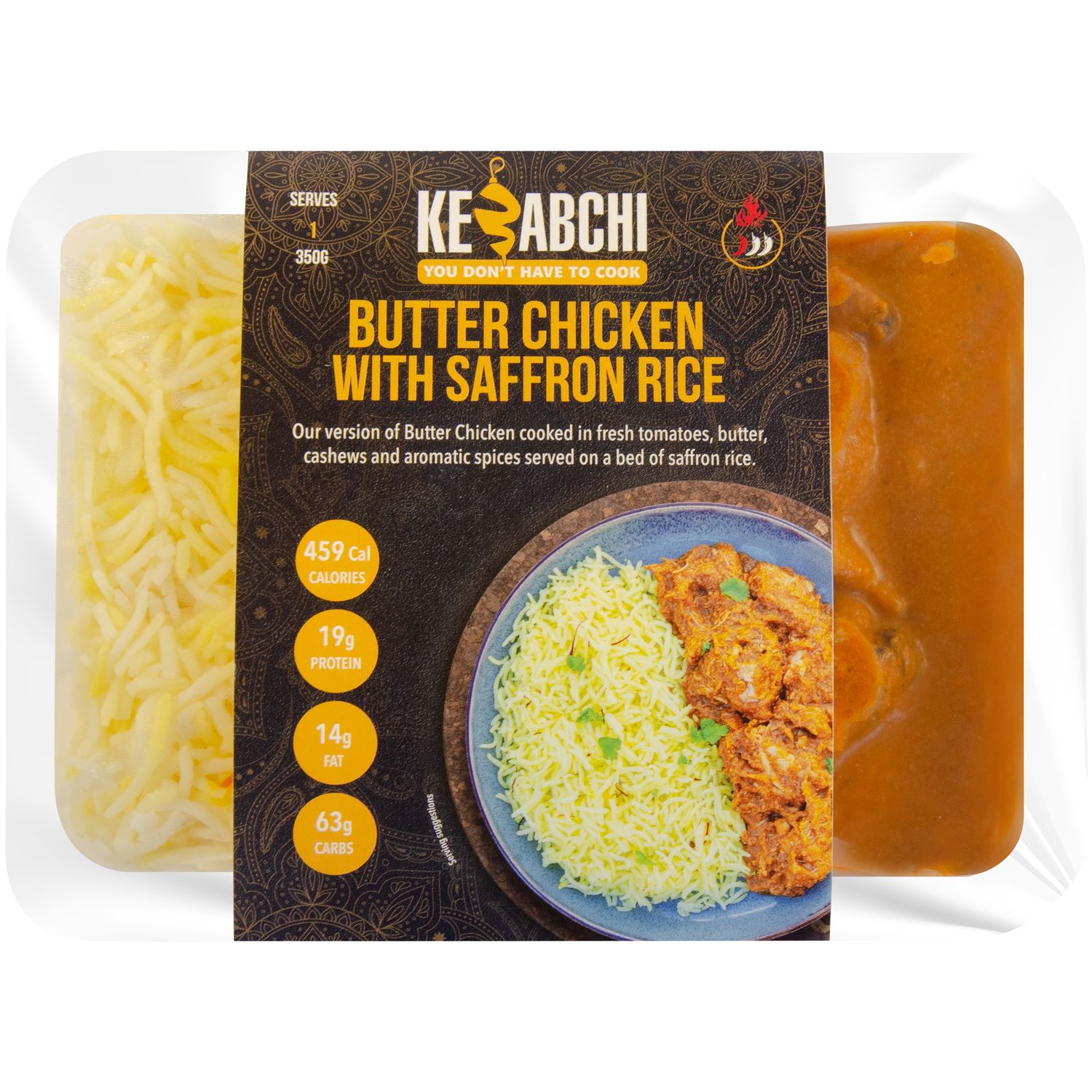 Butter Chicken with Saffron Rice