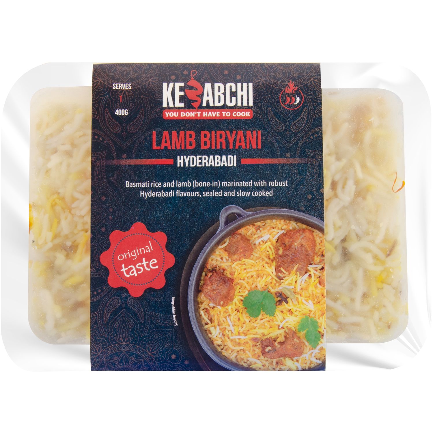 Hyderabadi Dum Lamb Biryani