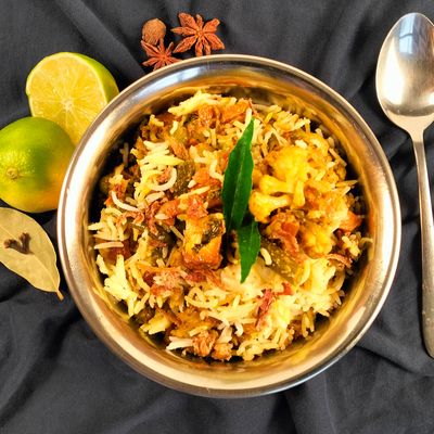 Hyderabadi Vegetarian Biryani