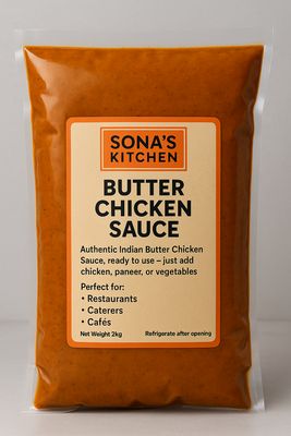 Sona's Kitchen Butter Chicken Sauce 3 kg x 2 Sona's Kitchen Butter Chicken Sauce 3 kg x 2