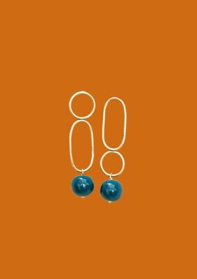 AKOTH GEOMETRIC EARRINGS