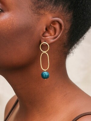 AKOTH GEOMETRIC EARRINGS
