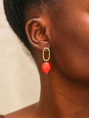 AKELLO DROP  STUD EARRINGS