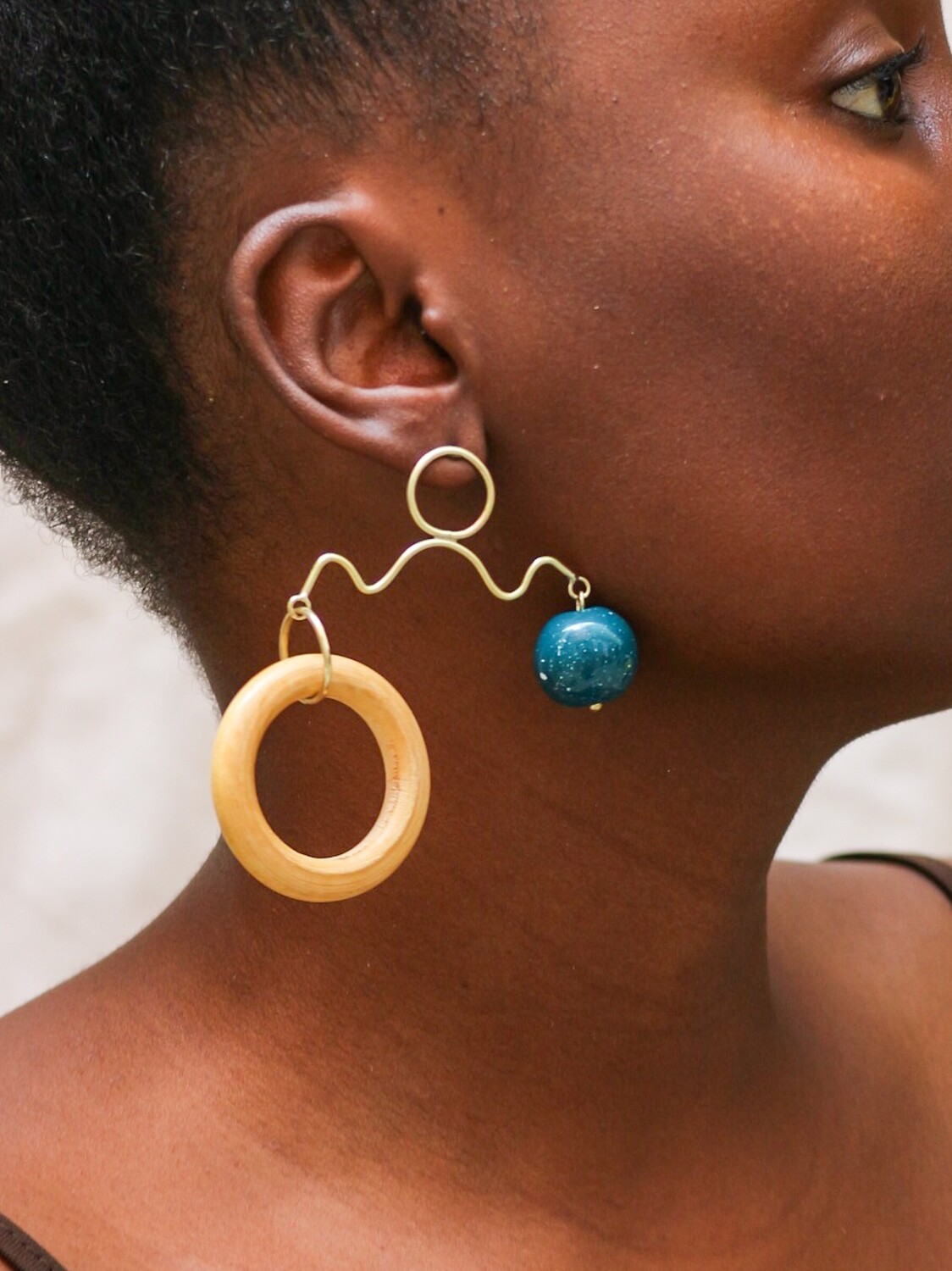 AMONDI ABSTRACT MOBILE EARRINGS