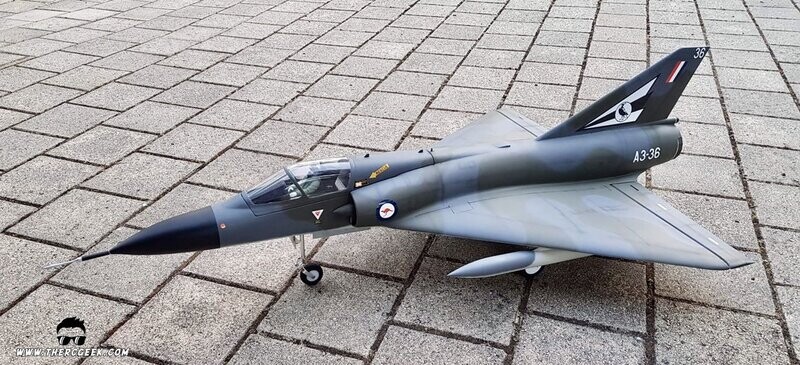 Mirage III Conversion kit for Freewing Mirage 2000