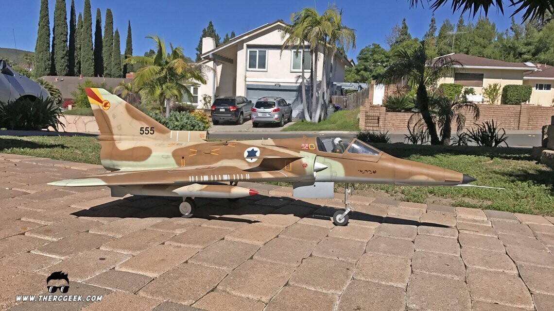 Freewing Mirage 2000 to Kfir 3d Printed Conversion Kit