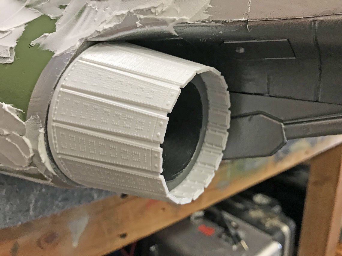 Freewing F-4 Long Petal Nozzles STL