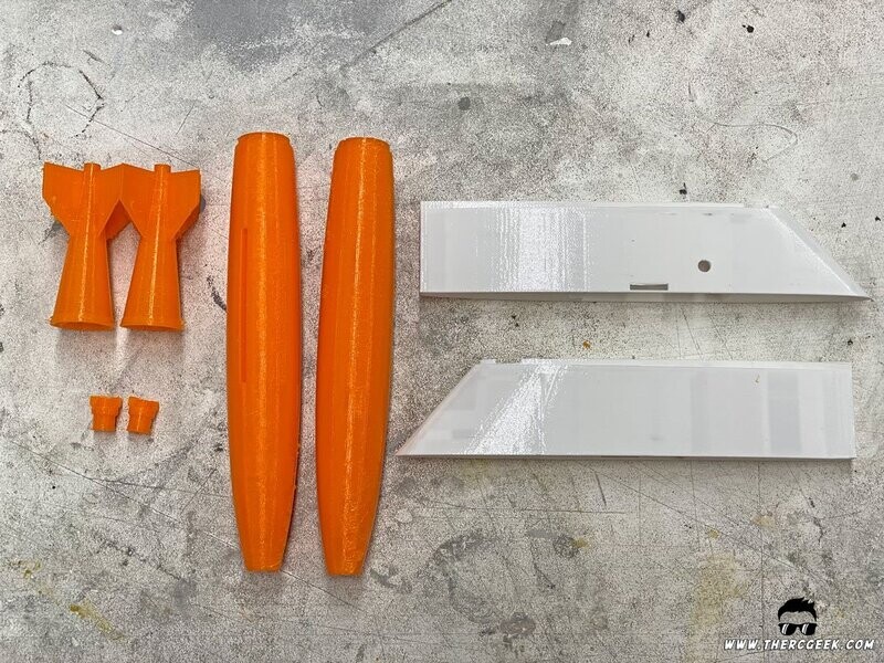 Freewing A-6 Drop Pylon & Mk82 Bomb STL