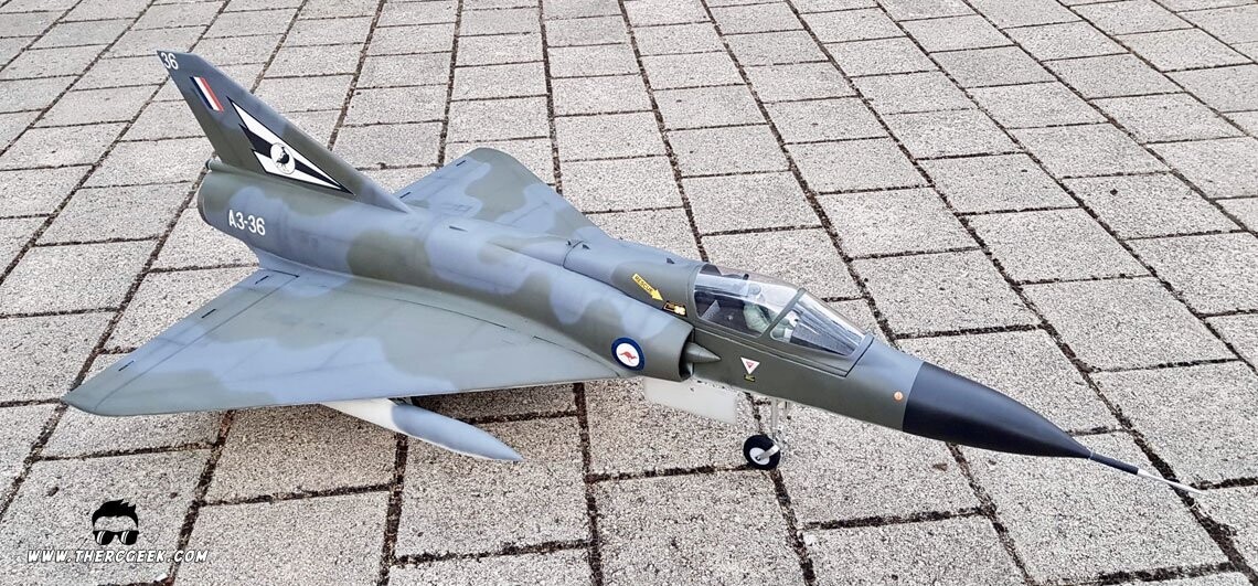 Freewing Mirage 2000 to Mirage IIIE Conversion