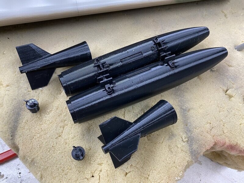 Mk82 Bomb 1-7 scale STL
