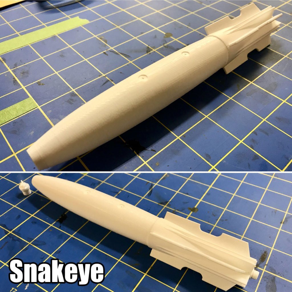 Mk82 bomb 1-9 scale STL
