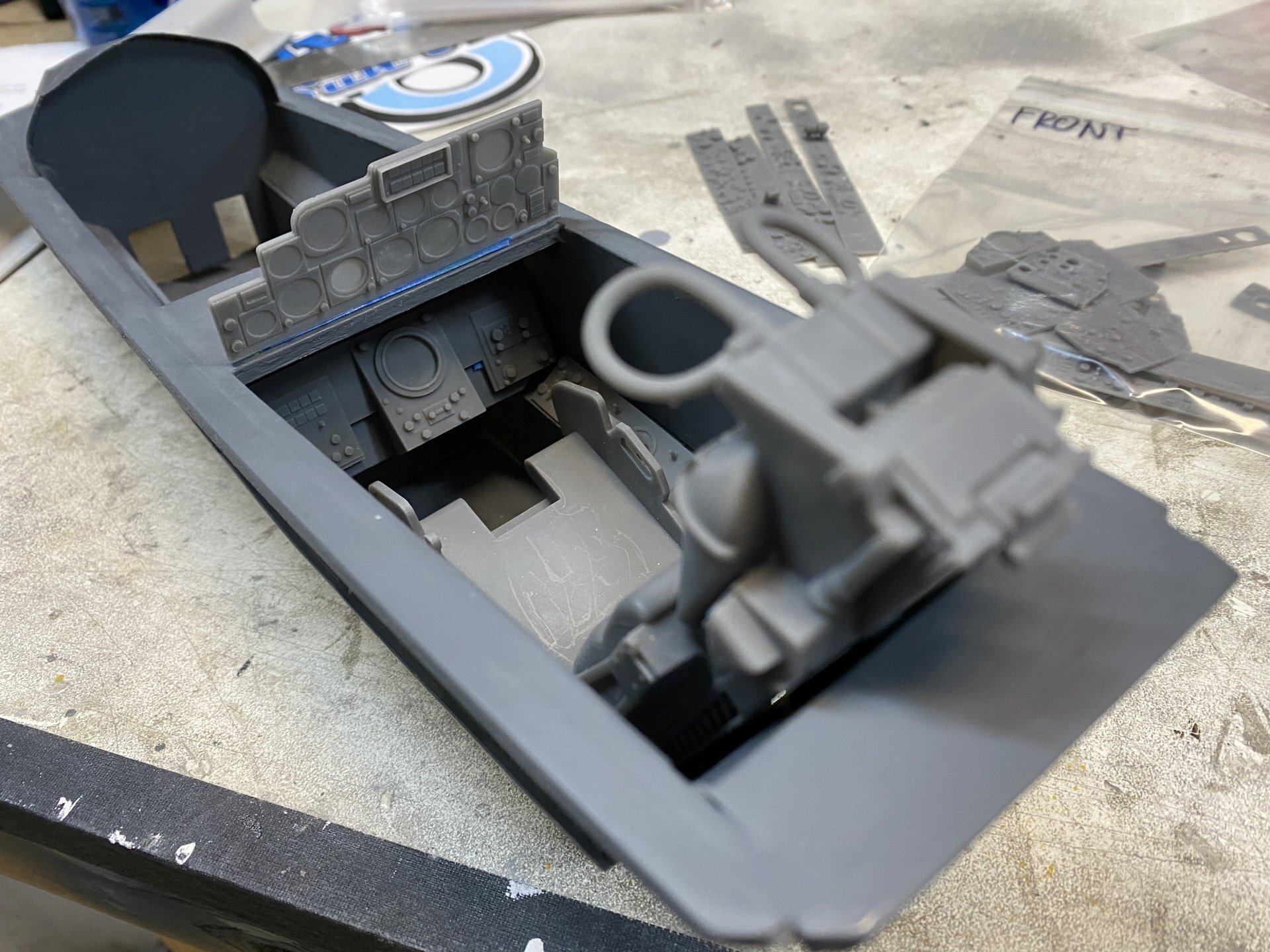 1/10 Scale F-4 Phantom Cockpit STL