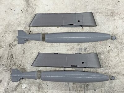 FMS A-10 Drop Pylon & Mk82 Bomb STL