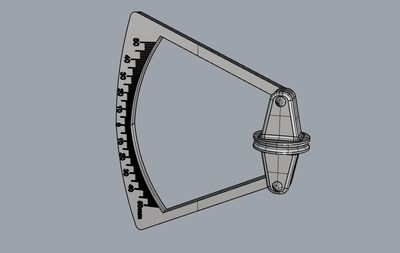 Control Surface Deflection Meter STL