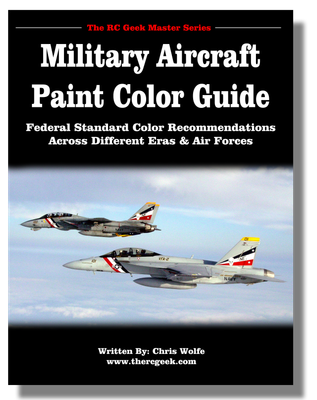 Full Color Paperback - Military Aircraft Paint Color Guide: Federal Standard Color Recommendations Across Different Eras & Air Forces