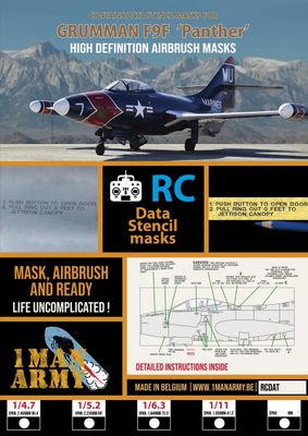 F9F Panther Stencil Masks
