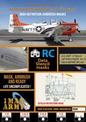 T-28 Trojan Stencil Masks