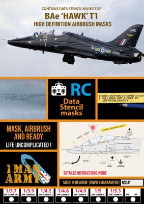 BAe Hawk T1 Stencil Masks BAe Hawk T1 Stencil Masks