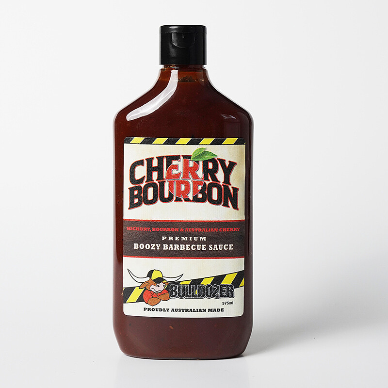 Cherry Bourbon Boozy BBQ Sauce