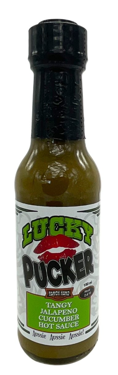 Lucky Pucker Jalapeno, Cucumber and Daikon Hot Sauce