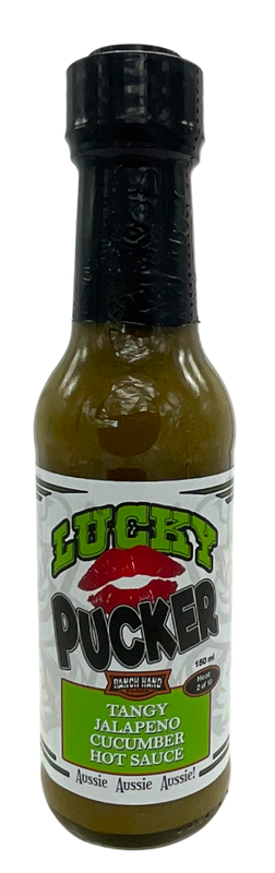 Lucky Pucker Jalapeno, Cucumber and Daikon Hot Sauce