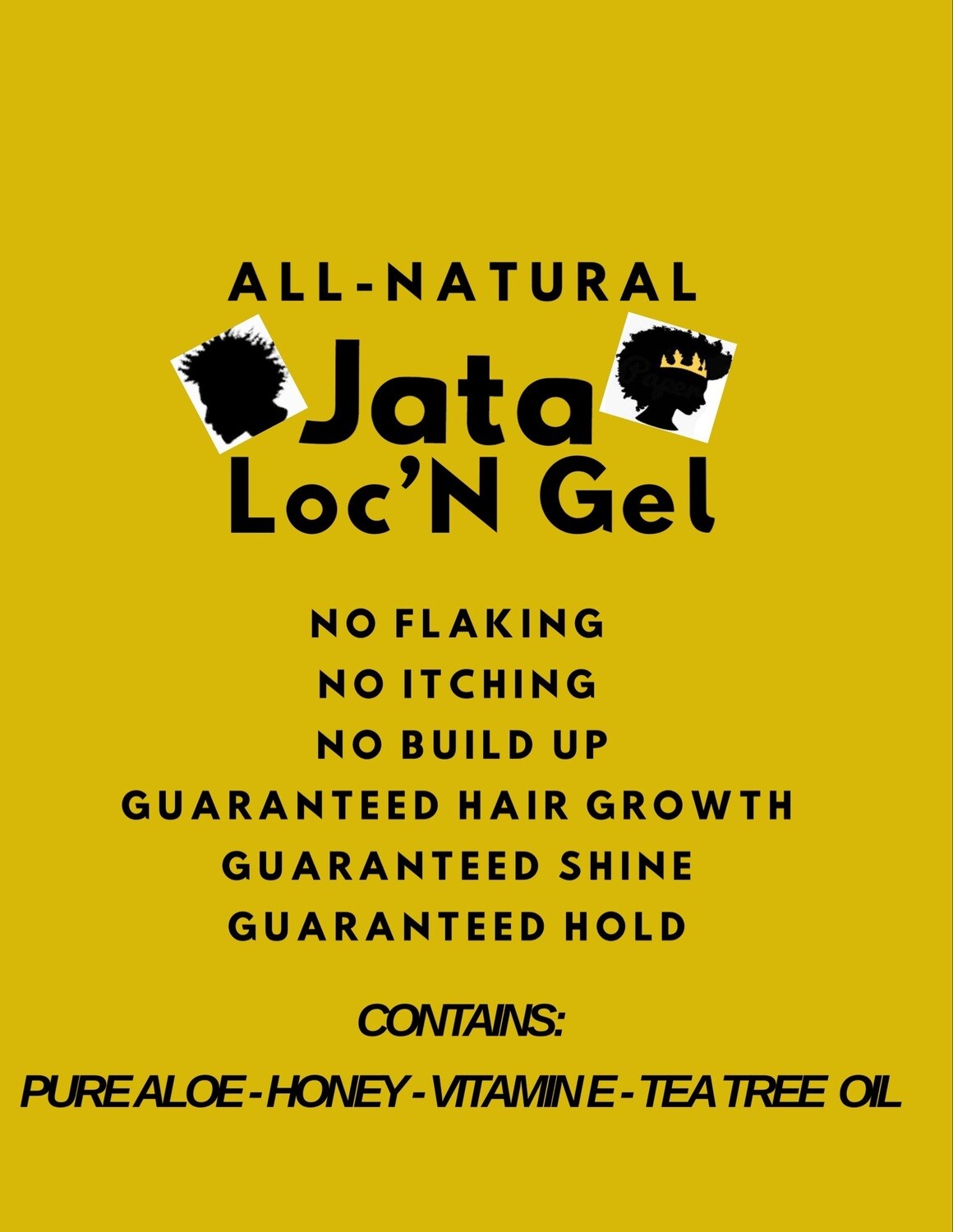 16oz All Natural Jata Loc’N Gel