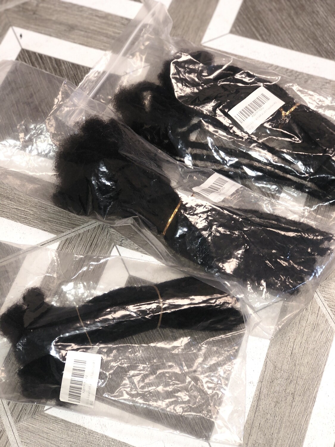 12” human hair loc extensions