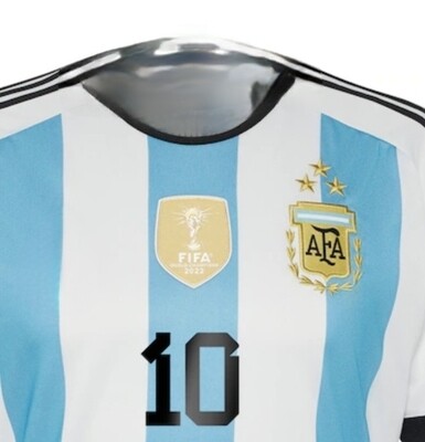 New Argentina 3 Star Copa Jersey Top