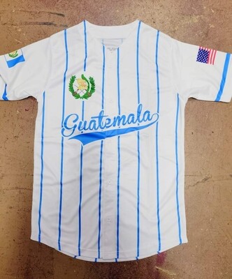 Guatemala Button Up Jersey Top 🇬🇹