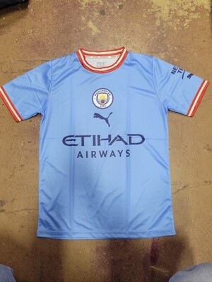 Manchester City - Haaland Soccer Jersey Top