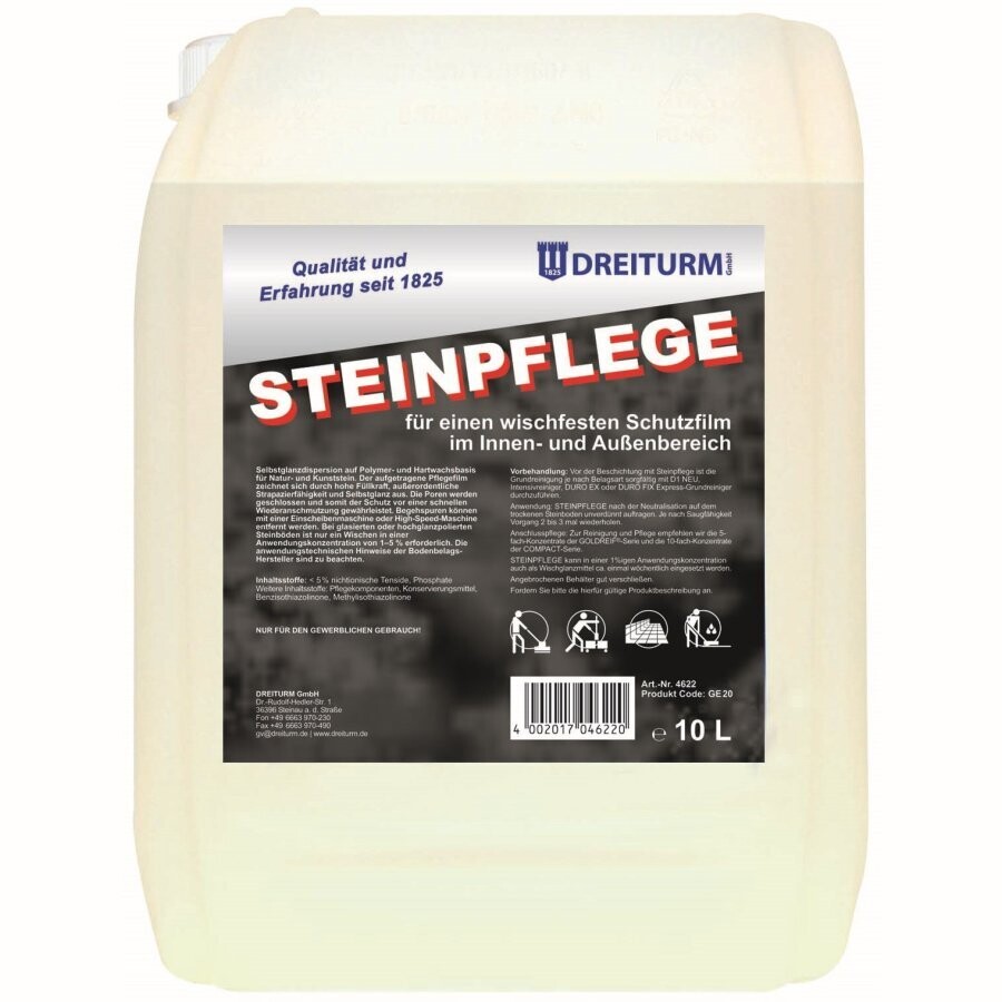 dreiturm steinpflege natuursteen filler 10 liter
