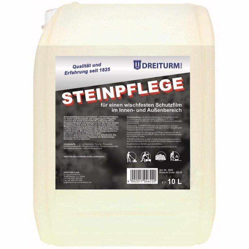 dreiturm steinpflege natuursteen filler 10 liter