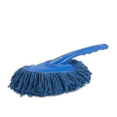 duster geimprigneerd blauw