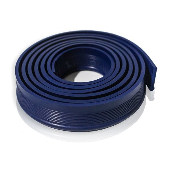 wagtail rubber 2 maal 1,4 meter zwart