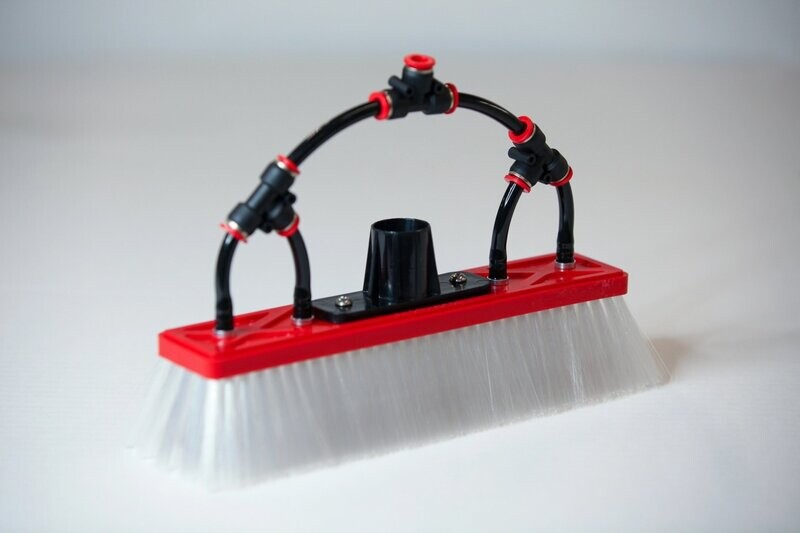 (ACTIE 40%) Tucker nylon borstel met 4 jets (ACTIE 40%) Tucker nylon borstel met 4 jets