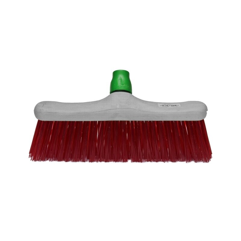 Straatbezem 30 cm, kunststof, zuiver pvc