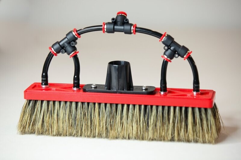 (ACTIE 40%) Tucker varkenshaar borstel met 4 jets (ACTIE 40%) Tucker varkenshaar borstel met 4 jets