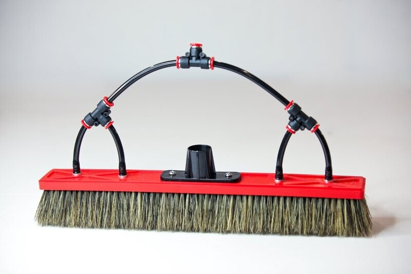 (ACTIE 40%) Tucker varkenshaar borstel XL met 4 jets (ACTIE 40%) Tucker varkenshaar borstel XL met 4 jets
