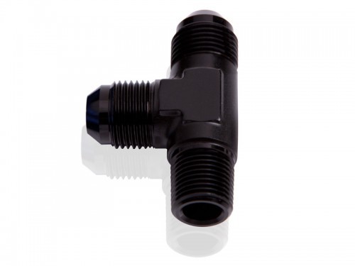 Tee -16An With 3/4" Npt On Runblack An Tee With Npt On Run