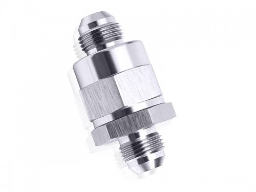 Check Valve Inline -16An      Silver  / One Way Valve