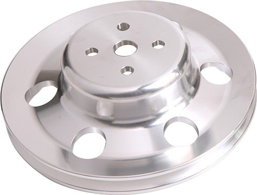 Billet Water Pump V Pulley    Polished Suit 302 351C Ford