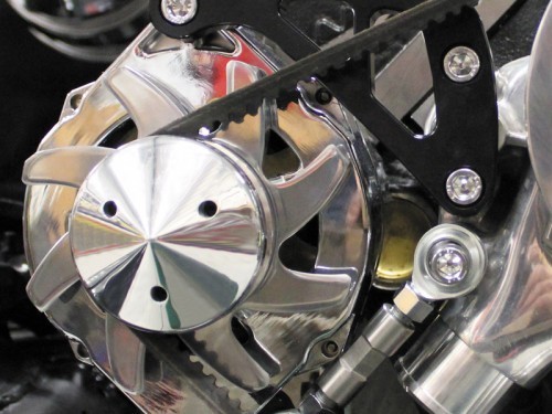 Billet Alt Fan & Pulley Suits Ford, Chev And Holden Alternat