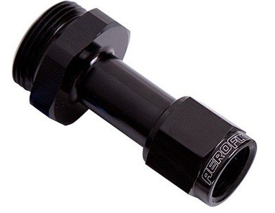 -8An Female To Holley 4150 Black Swivel Nut (Pair)
