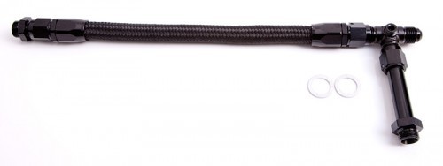 -6An Female To Bg / Demon     Black Swivel Nut (Pair)