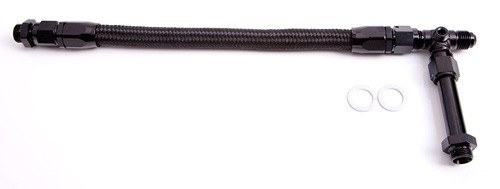 Bg / Demon Dual Inlet -6An    Black Suits 1-2 Metering Block