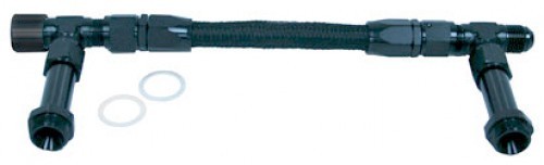 Bg / Demon Dual Inlet -8An    Black Suit 2 X Metering Blocks