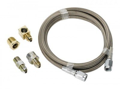 -3An X 3Ft Braided Ss Line Kitwith Fittings Included