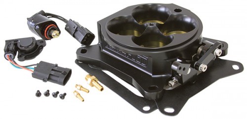 4Bbl Throttle Body 1375Cfm    Black 4150 / 4500 4Bbl