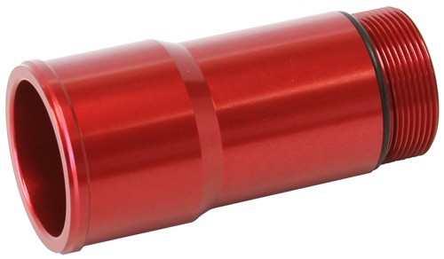1.75" Radiator Hose Adapter   Red Short 2.75" Length Cvr