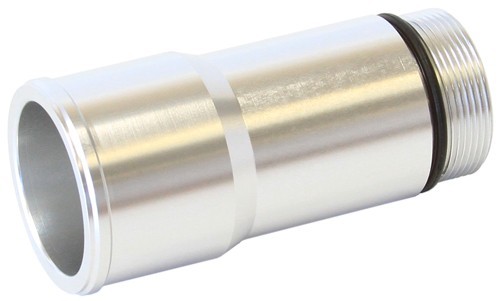 1.75" Radiator Hose Adapter   Silver Short 2.75" Length Cvr